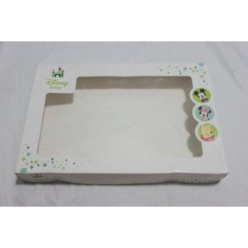 Foldable Card Paper Packaging Box with Window